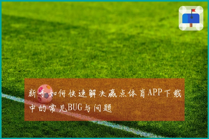 新手如何快速解决赢点体育APP下载中的常见BUG与问题